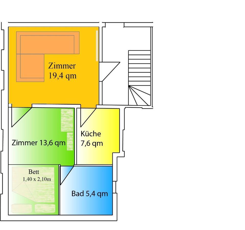 Schwerin Apartment Am Pfaffenteich 1. Obergeschoss Dış mekan fotoğraf